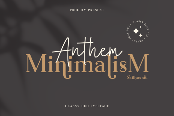 Anthem Minimalism Duo: A Premium Editorial Typeface