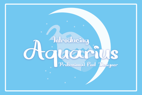 Aquarius: A Bold Script Font for Marketers