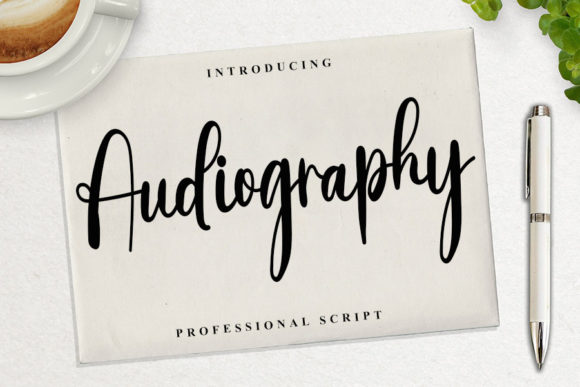 Audiography: A Handwritten Font for Modern Marketers