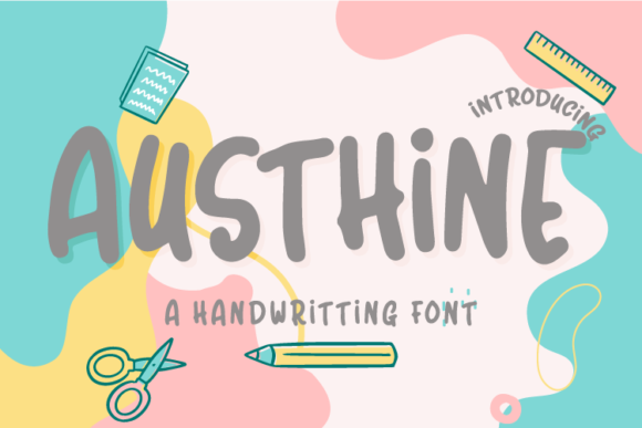 Austhine: The Quirky Handwritten Font for Modern Marketing