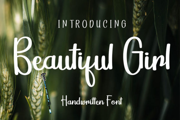 Beautiful Girl: A Chic Script Font for Brand Identity
