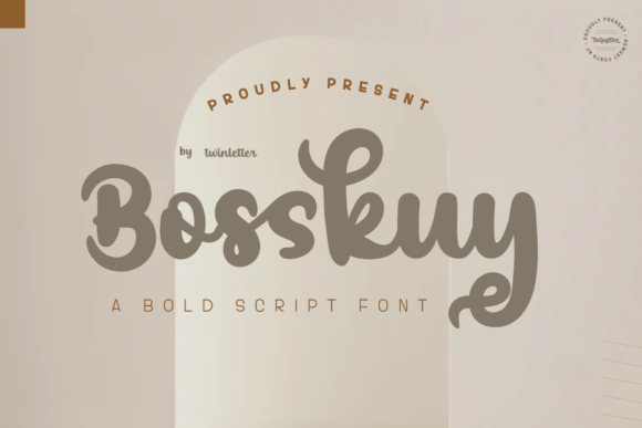 Bosskuy: The Bold Handwritten Font for Your Brand