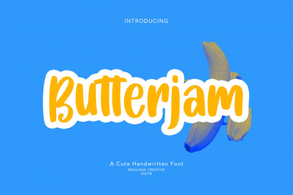 Butterjam: The Friendly Handwritten Font for Small Business Branding