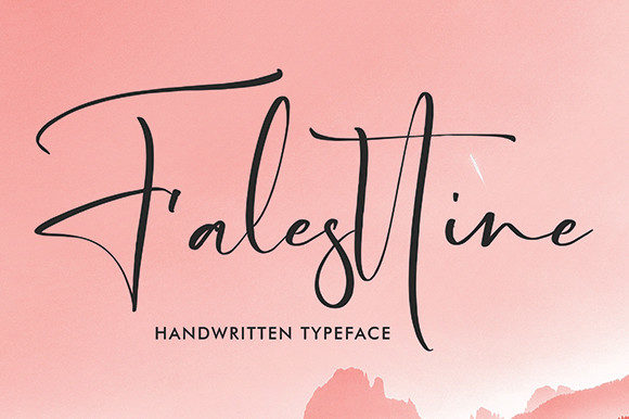 Fallestine: A Romantic Script Font for Branding