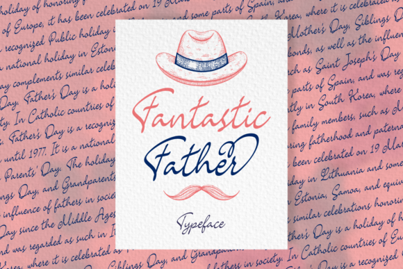 Fantastic Father: A Premium Script Font for Campaigns