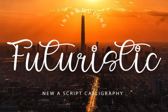 Futuristic Font: A Handwritten Typeface for Bold Campaigns