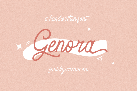 Genora: A Vintage Handwritten Font for Editorial Design