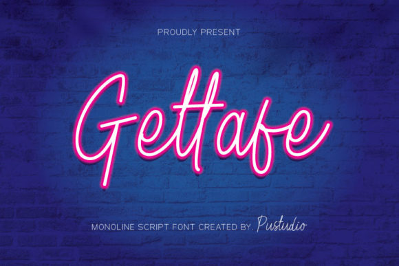 Gettafe: A Stylish Script Font for Modern Web Design
