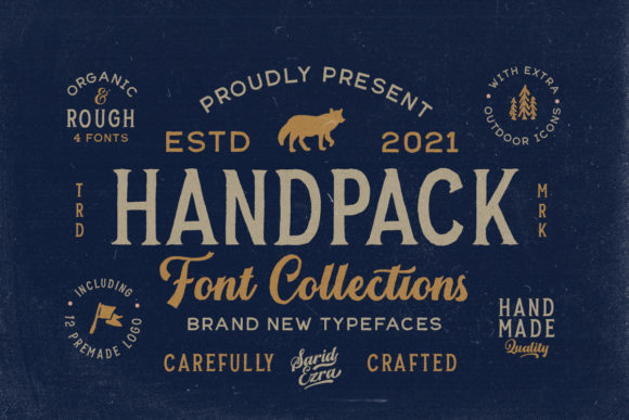 Handpack: The Complete Handmade Font Family for Small Business