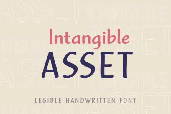 Intangible Asset: The Handwritten Font for Marketers