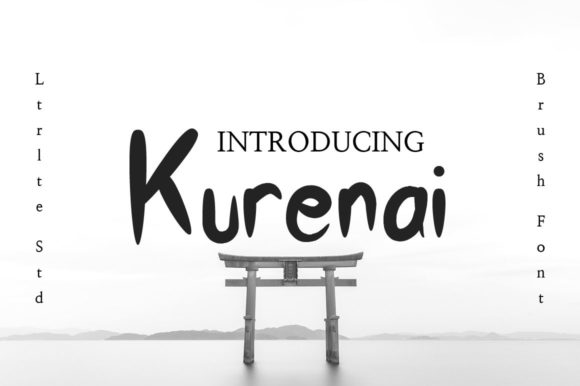 Kurenai: An Elegant Script Font for Business Branding
