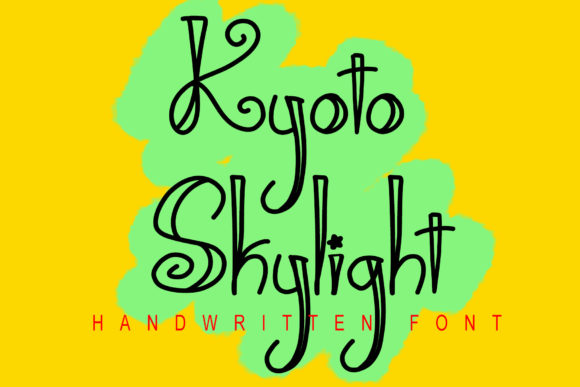 Kyoto Skylight: A Whimsical Script Font for Editorial Design