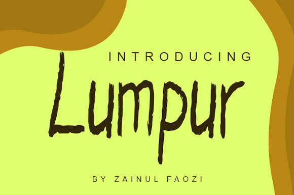 Lumpur: A Handwritten Font for Authentic Web Design