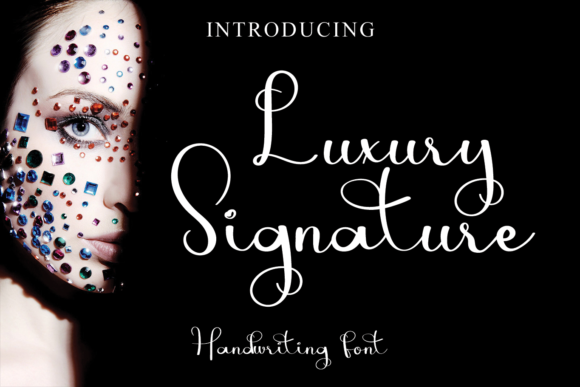 Luxury Signature: A Premium Script Font for Crafters