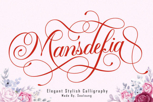 Mansdefia: A Sweet Script Font for Elegant Editorial Design