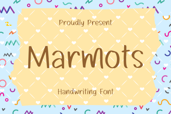 Marmots: A Friendly Handwritten Font for Marketers