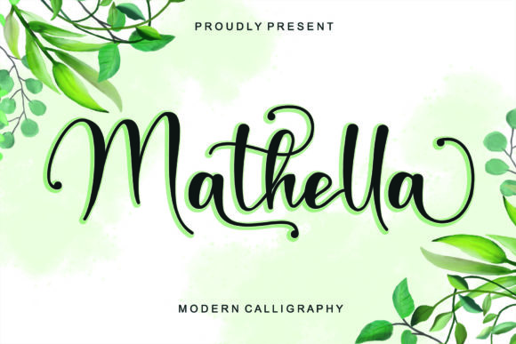 Mathella: A Dazzling Script Font for Web Design