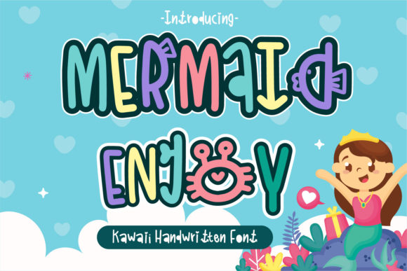 Mermaid Enjoy: A Handwritten Font for Campaigns
