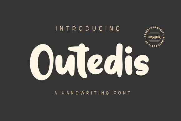 Outedis: A Charming Handwritten Font for Makers