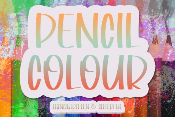 Pencil Colour: A Chic Handwritten Font for Brands