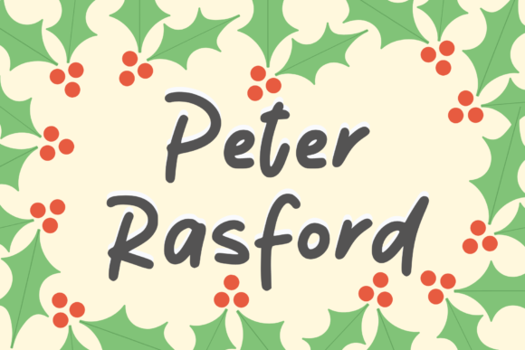 Peter Rashford: A Trendy Handwritten Font for Marketers