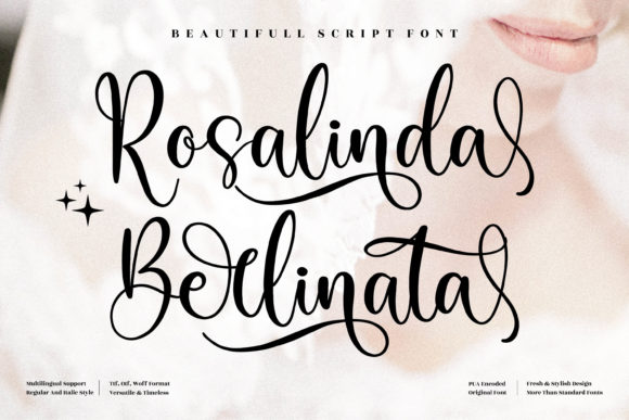 Rosalinda Berlinata: A Refined Script Font for Makers