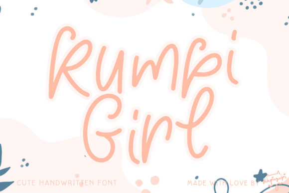 Rumpi Girl: A Playful Handwritten Font for Web Design