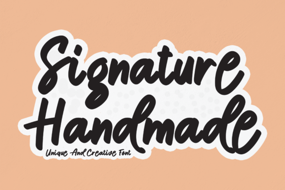 Signature Handmade: A Delicate Script Font for Editorial Design