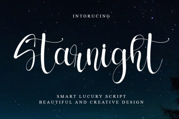 Starnight: A Chic Handwritten Font for Makers