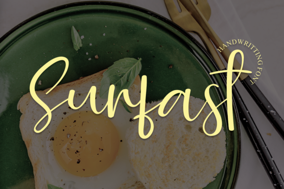 Sunfast: A Playful Script Font for Small Business Branding