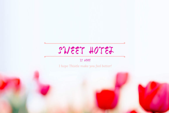 Sweet Hotel: A Modern Handwritten Font for Web Design