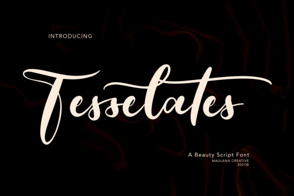 Tesselates: A Handwritten Font for Editorial Design