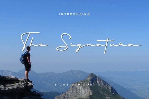 The Signatura: A Premium Script Font for Brand Identity
